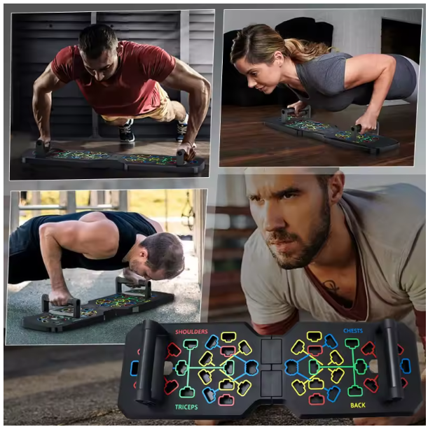 PowerFlex Pro – Portable Push-Up Training Board