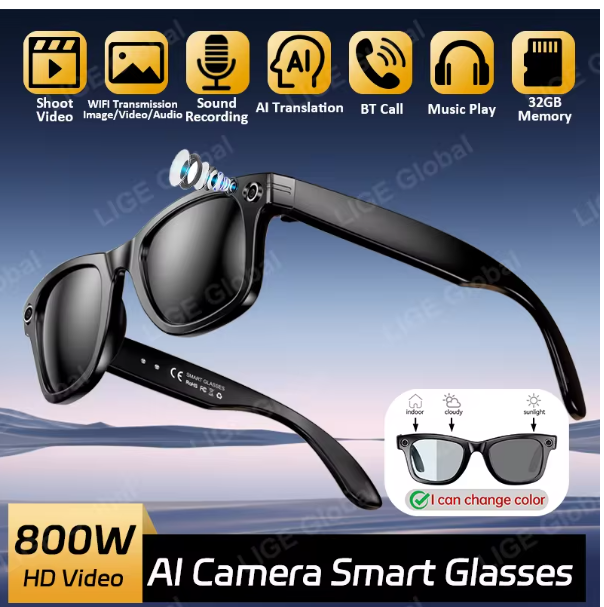 LIGE AI Smart Glasses