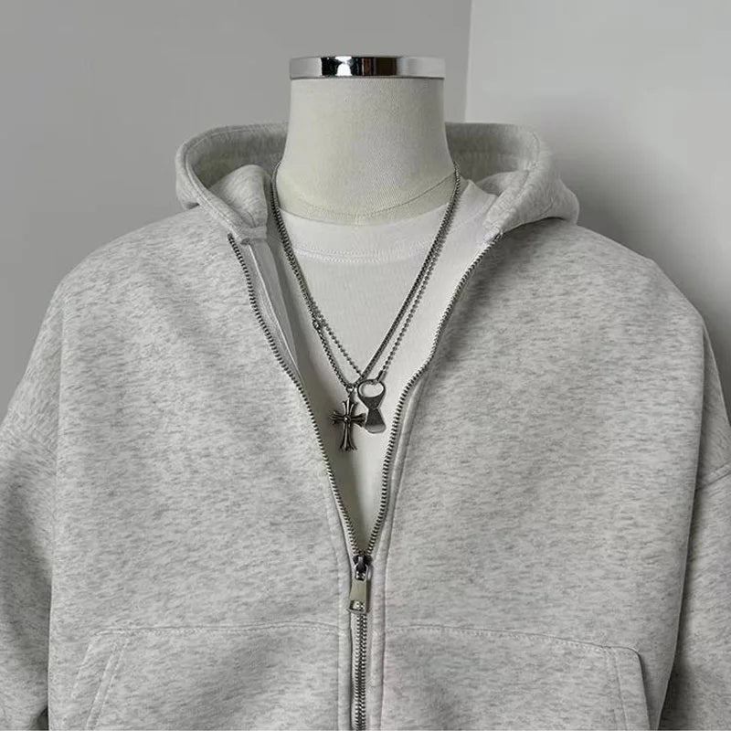 Autumn Winter New Women Hoodie Solid Back Small Bag Design Sweatshirt Trendy Female Brand Jacket Loose Hooded for Woman Coats