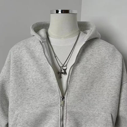 Autumn Winter New Women Hoodie Solid Back Small Bag Design Sweatshirt Trendy Female Brand Jacket Loose Hooded for Woman Coats
